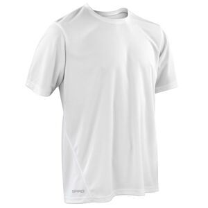 Spiro Unisex Adult Performance Quick Dry T-Shirt / White